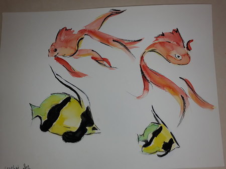 Caroline 2017 aquarelle